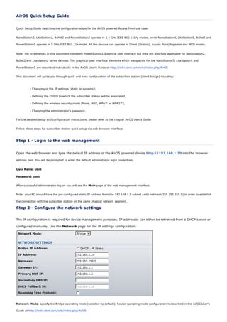 How to configure Dynamic DNS on AirOS